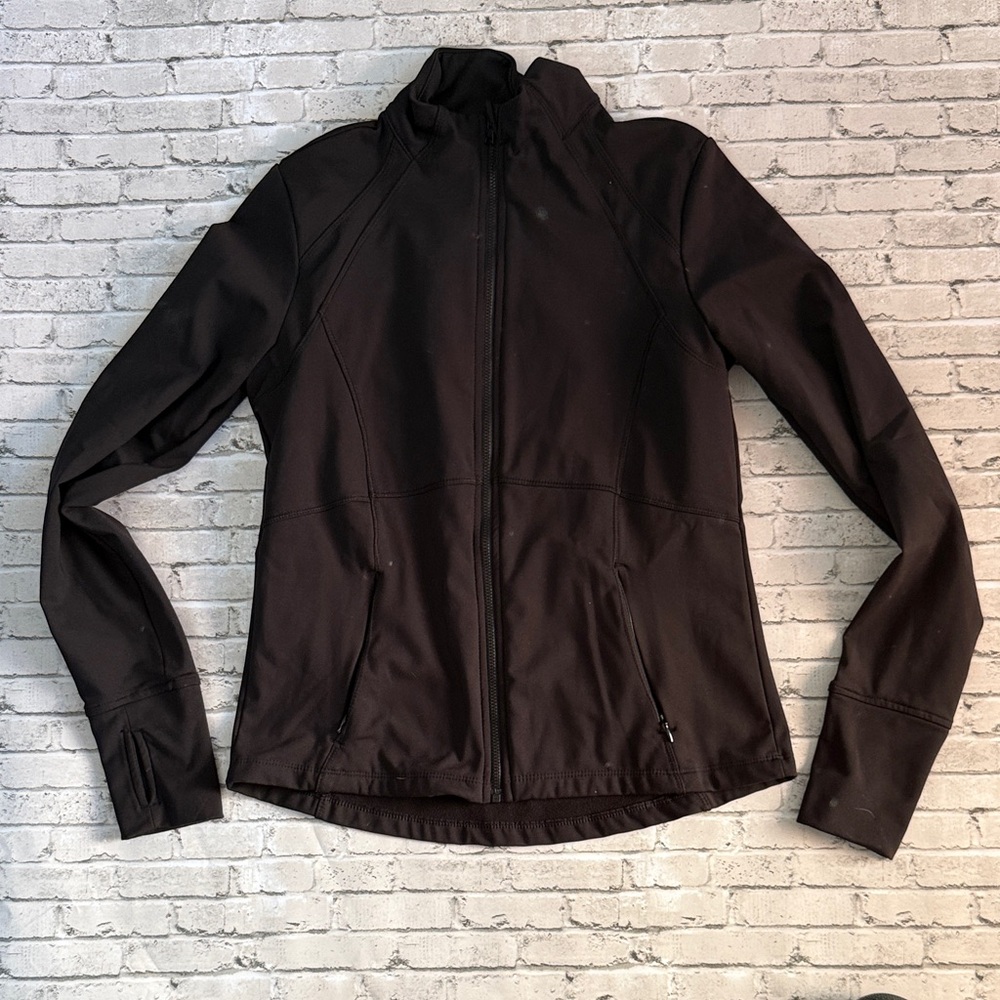 Women’s Black Full-Zip Jacket